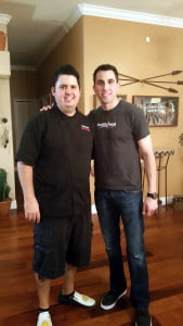 Chef Cristian Feher Aric Almirola