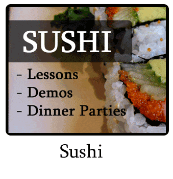 sushi chef classes catering Fish Hawk Florida