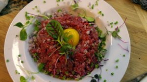 beef tartare app