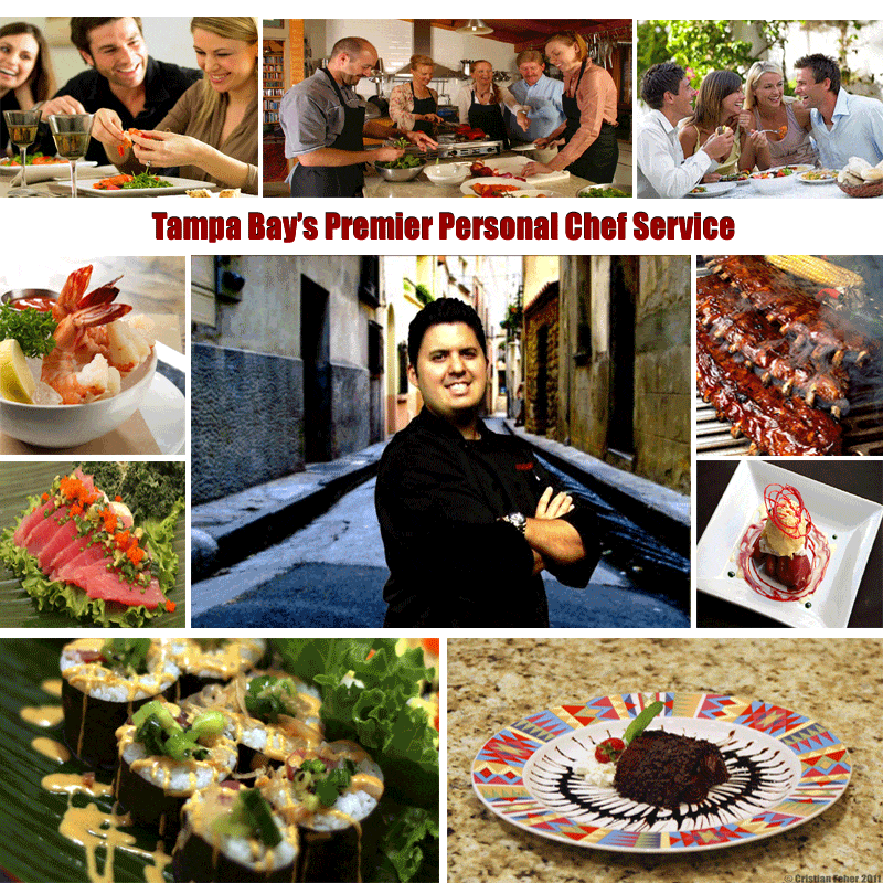 Personal chef services in Brandon Florida