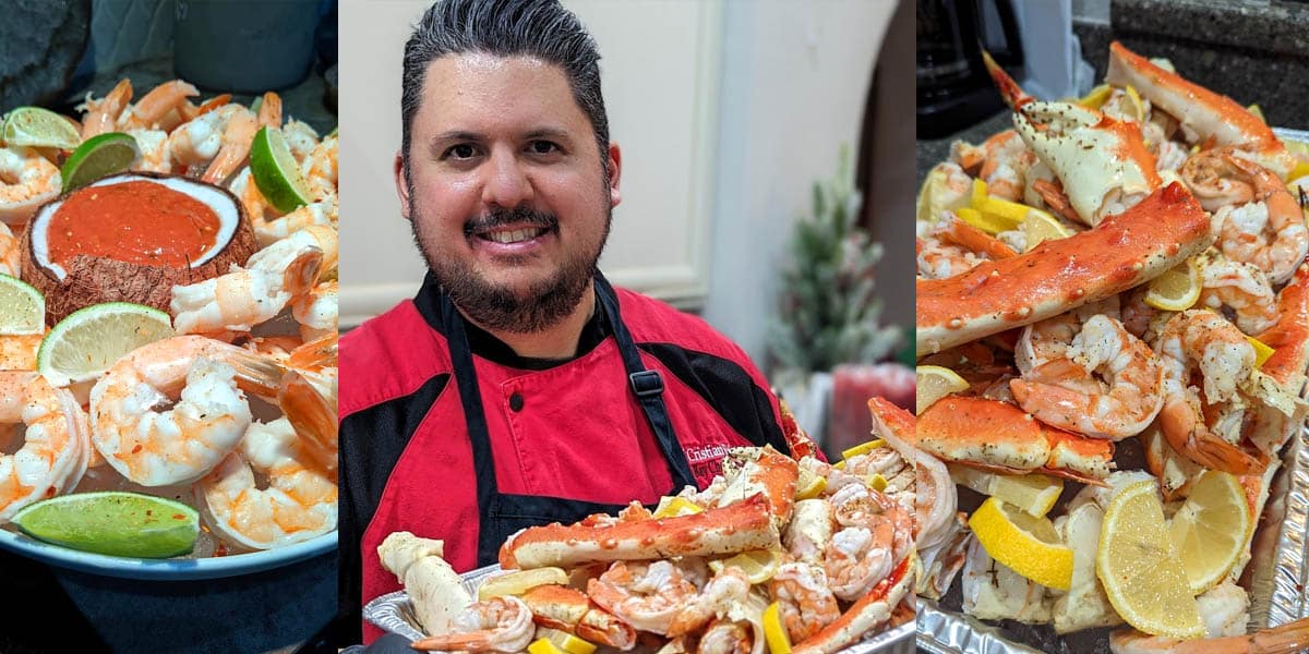 Seafood boil catering service in Tampa, Clearwater and St. Petersburg Florida. 
